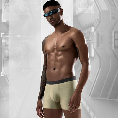 Refined Cotton Mens Gym Briefs L-4XL Breathable Mens Fitness Underwear