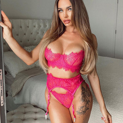 Luxury Lace Sexy Push Up Bra Underwear Lingerie Sets With Pearl Women Sexy Lingerie